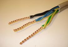 Tipi di collegamento dei cavi elettrici in una scatola di giunzione