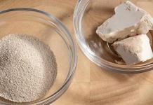Kako razrijediti suhi kvasac: značajke i recepti