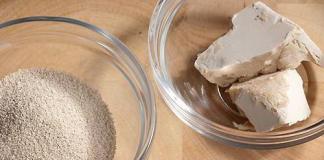 How to dilute dry yeast: features and recipes