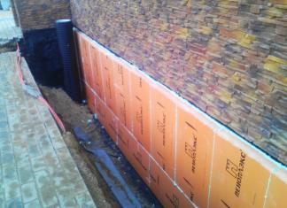 How and with what to insulate the basement of the house from the outside