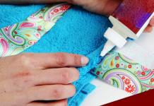 Fabric glue: varieties, application features and instructions for preparing homemade glue