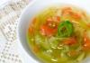 How to cook a delicious diet soup for weight loss?