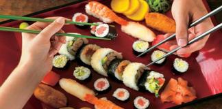 Как се яде суши според етикета