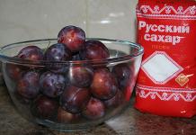How to make pitted plum jam
