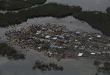 What happened to the beaches after Hurricane Matthew?