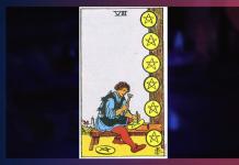 The meaning of the eight of pentacles tarot