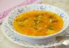 Φακές σούπα με κοτόπουλο: συνταγές και συμβουλές μαγειρικής Πώς να μαγειρέψετε φακές σούπα με κοτόπουλο