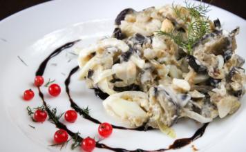 Eggplant salads for Birthday - decorate the table with healthy yummy