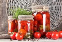 The most delicious pickled tomatoes for the winter recipes
