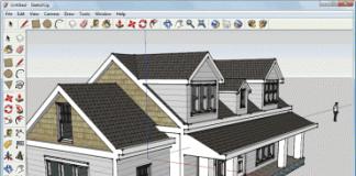 Programs for self-designing a house on a computer