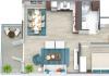 Pianta di una casa a un piano: opzioni per progetti finiti con esempi di foto Layout di una casa a un piano 8x11