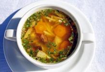 Βοδινή σούπα - Έντονη γεύση κρέατος