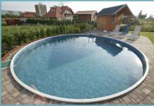 How to build a swimming pool at your dacha with your own hands from a ready-made bowl Build a large swimming pool at your dacha