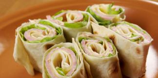 All existing recipes for lavash with filling