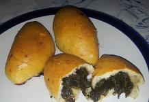 Fried pies with sorrel