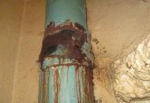 Capital repair of sewerage in an apartment building