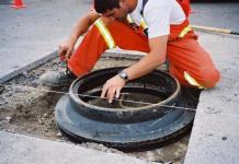 Hatches for sewer wells: types, sizes, characteristics