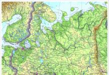 The largest plains in Russia: names, map, borders, climate and photos of the East European Plain on the contour