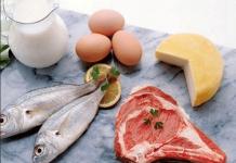 Protein diyeti - ayrıntılı açıklama