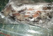 사워 크림과 양파 레시피를 곁들인 튀긴 버섯 포르치니 버섯
